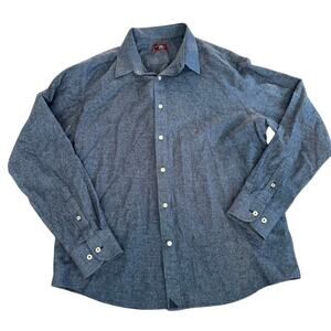 Untuck-it Veneto Blue Button Down Size XL‎